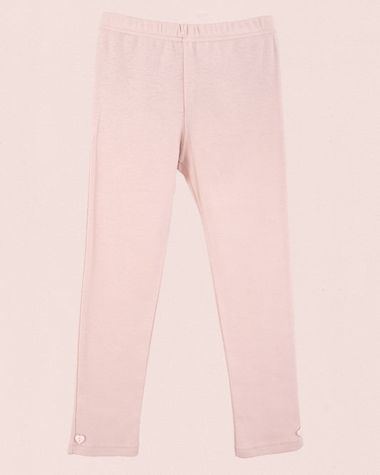 Italian Brushed Cotton Blush Legging - Jersey