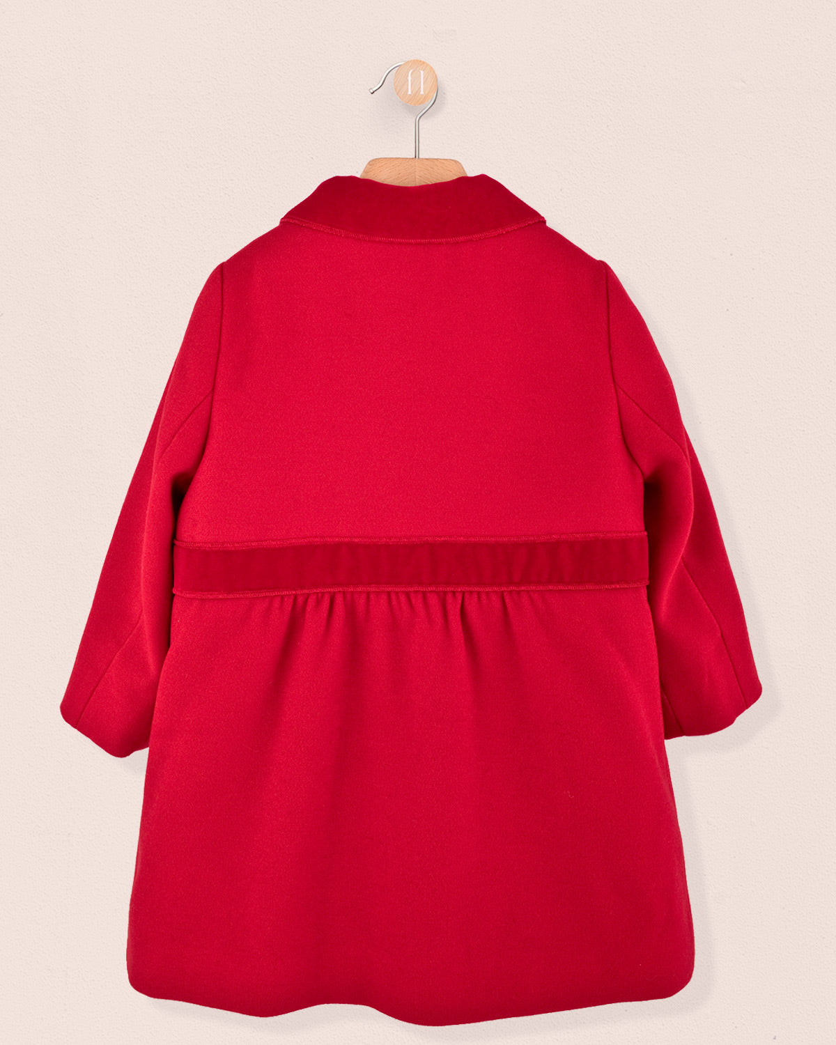 Madeline Classic Red Coat - Coat