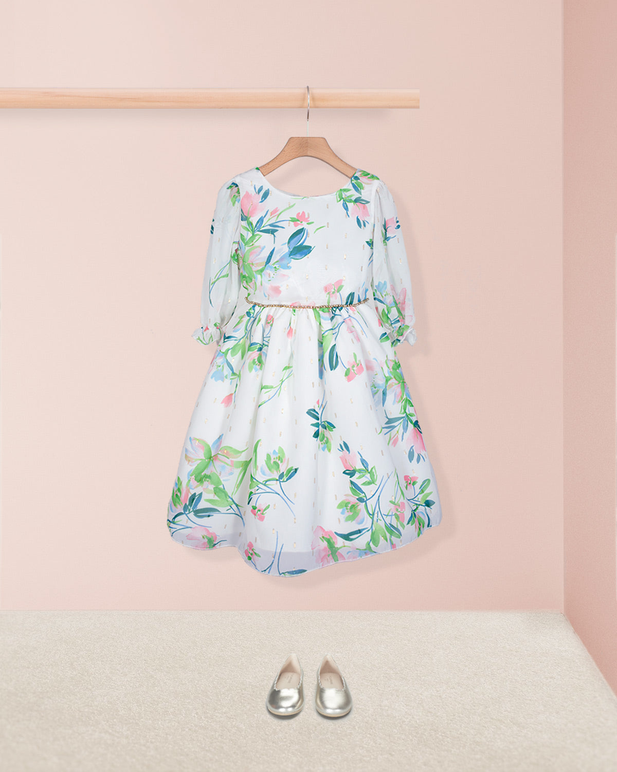 Tuscany Summer Chiffon Dress - Dress