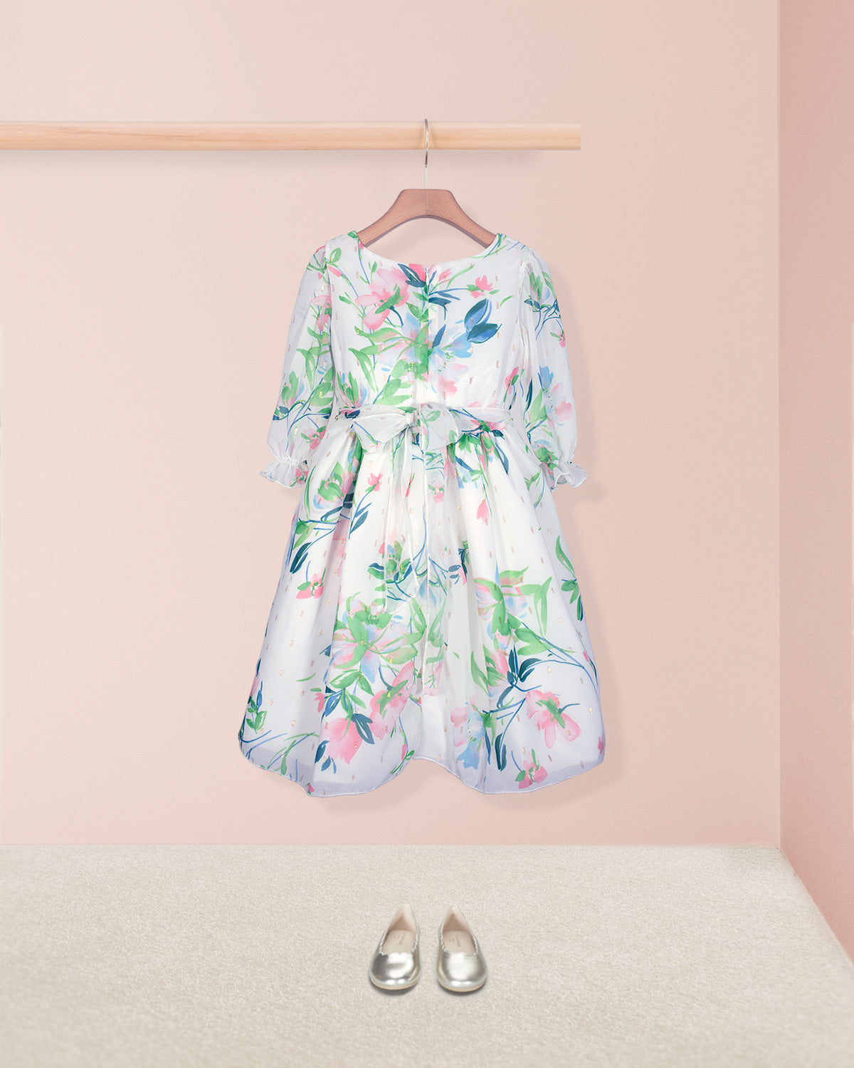 Tuscany Summer Chiffon Dress - Dress
