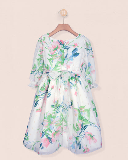 Tuscany Summer Chiffon Dress - Dress