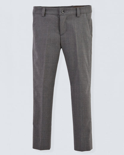 Oliver Grey Lightweight Virgin Wool Pant - Pant
