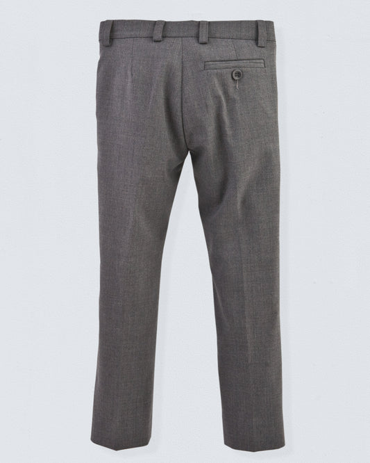 Oliver Grey Lightweight Virgin Wool Pant - Pant