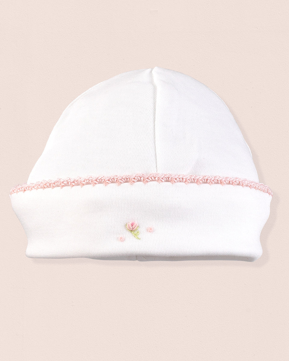Pima Embroidered Spring Flowers Hat