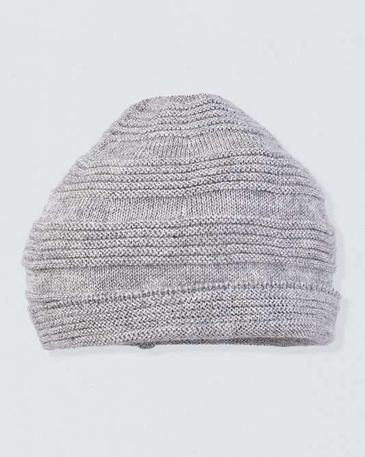 Jackpot Grey Ribbed Hat - Hat