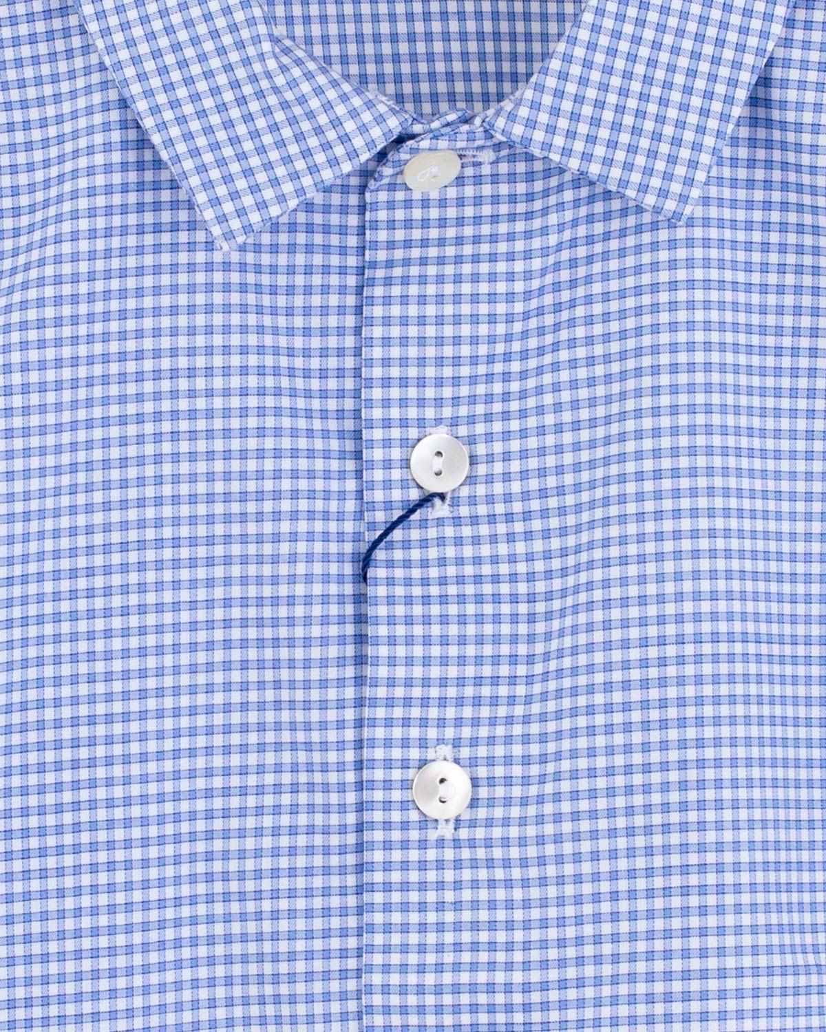 Henry Outline Blue Gingham Shirt - Shirt