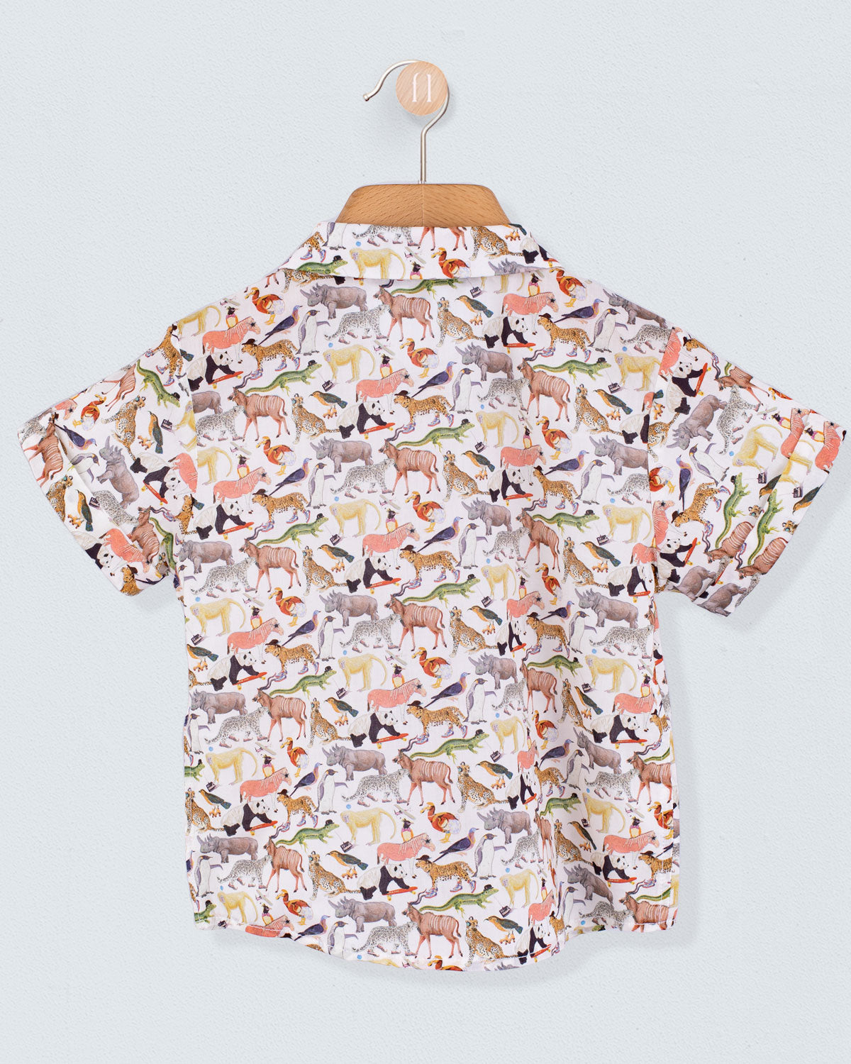Henry Liberty Colorful Animals Shirt - Shirt