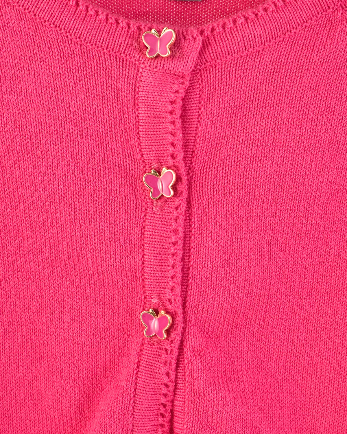 Betsy Honeysuckle with Butterfly Buttons - Cardigan