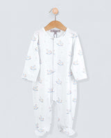 Pima Blue Rocking Horses Stretchie