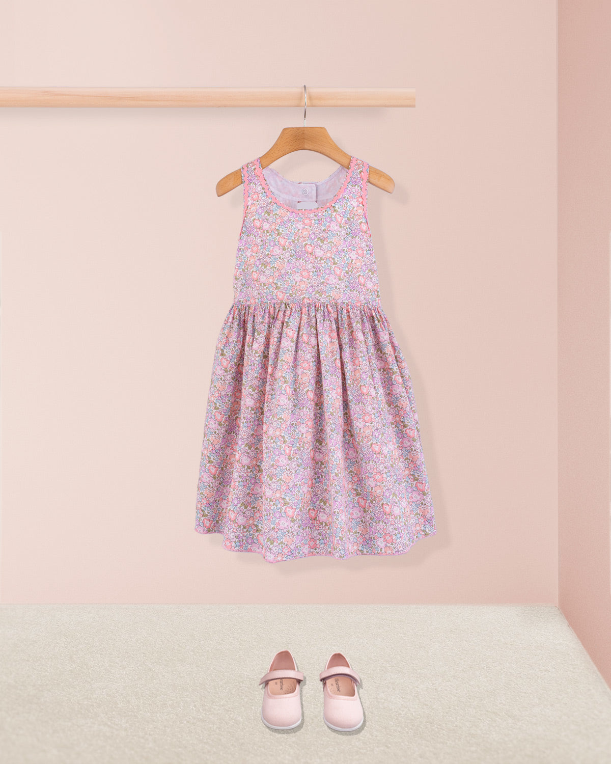 Ibiza Liberty Michelle Blush Dress - Dress