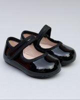 Isabelle Black Patent Leather Baby Mary-Jane Shoe