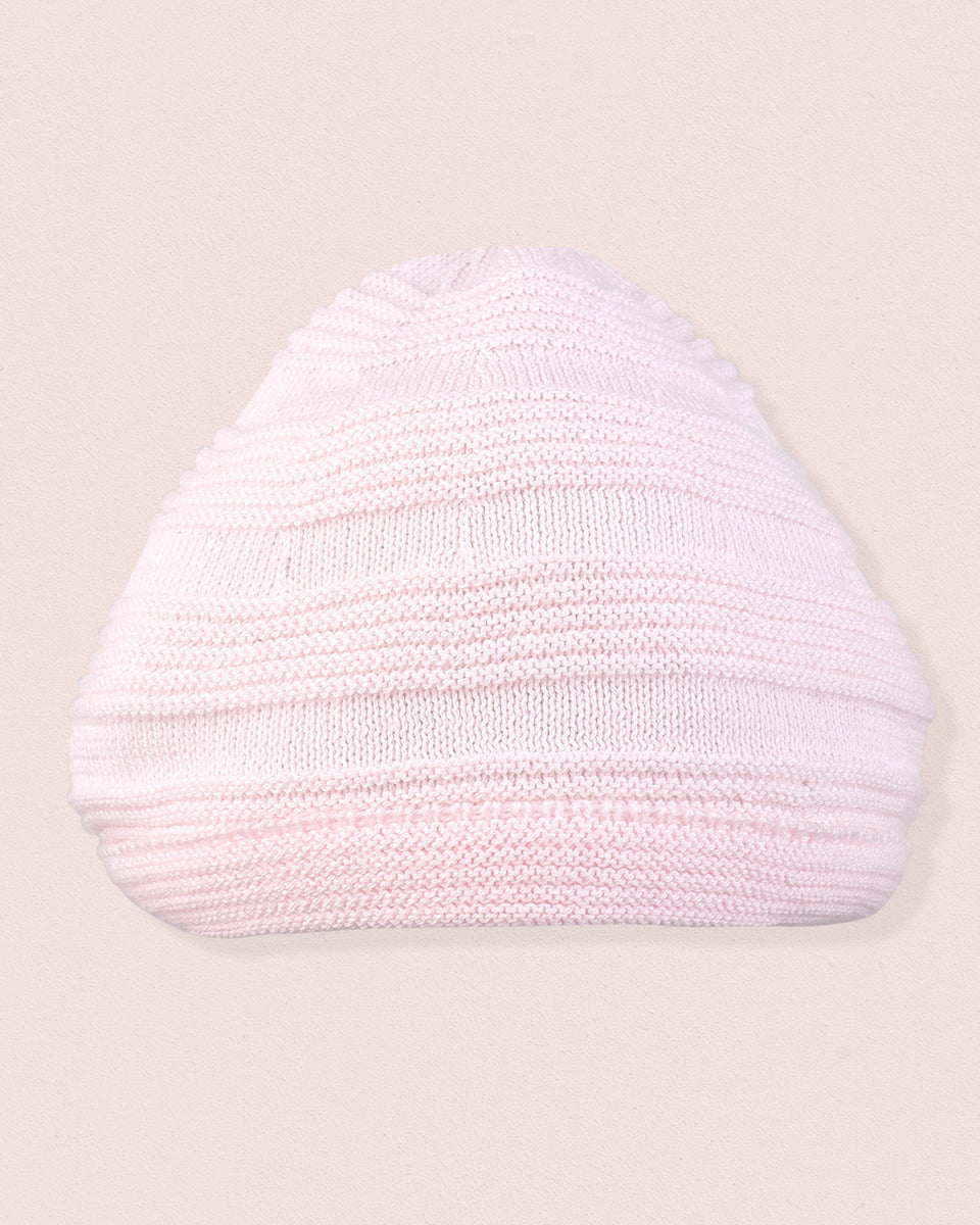 Jackpot Pink Ribbed Hat