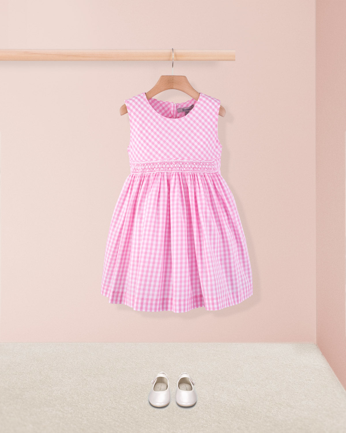 Jolie Candy Gingham Dress - Dress