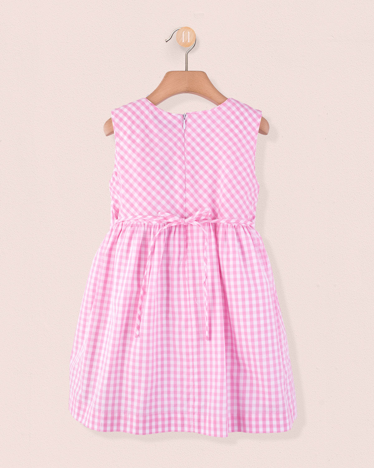 Jolie Candy Gingham Dress - Dress