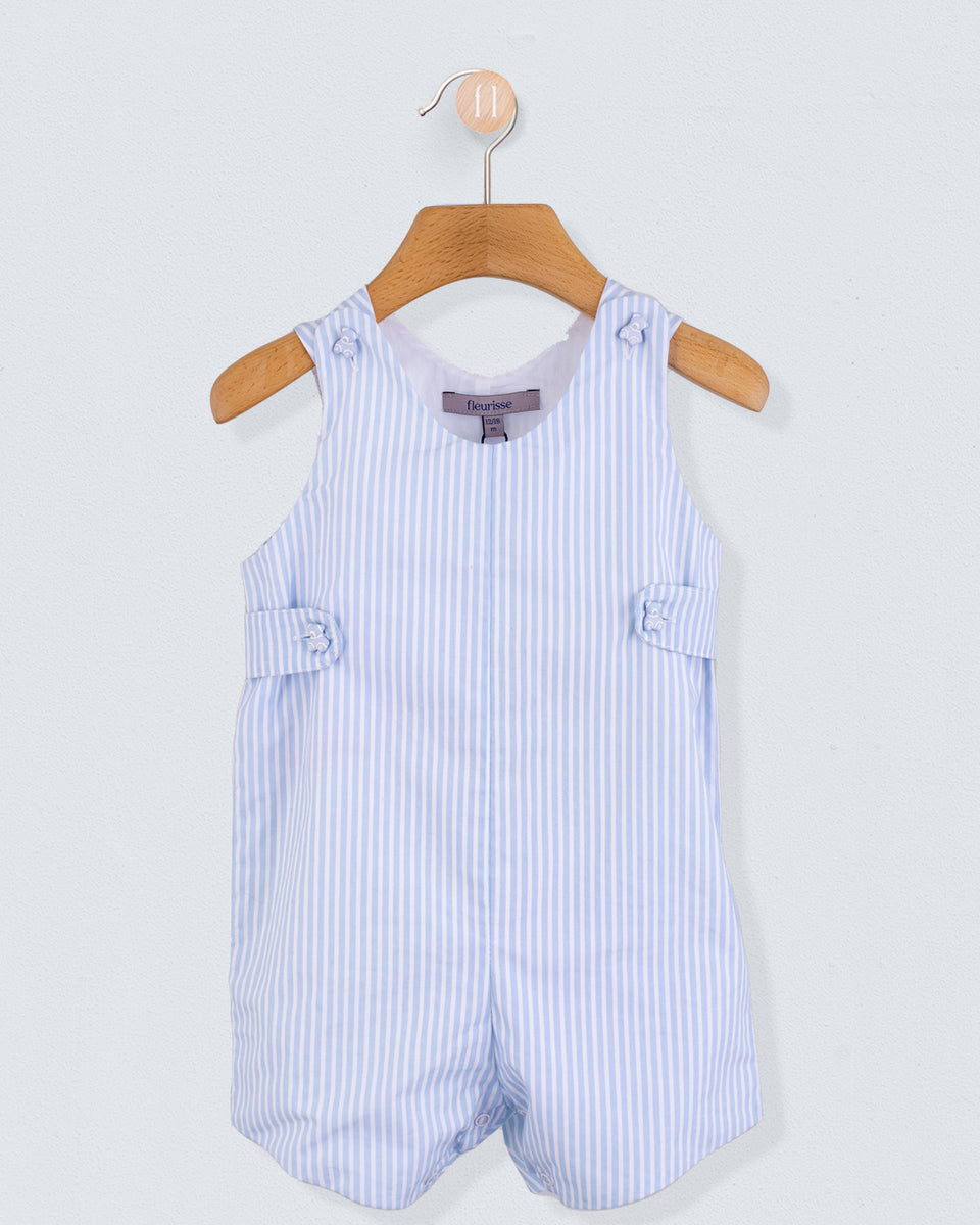 Kennedy French Blue Stripe Romper