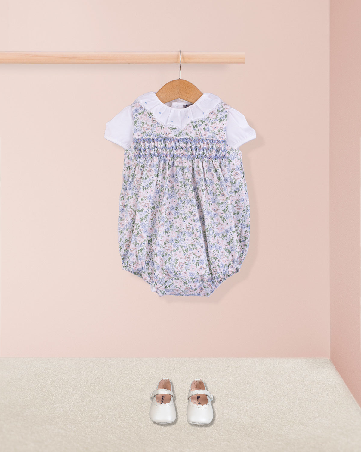 Kensington Lauren Blue Floral Romper - Romper