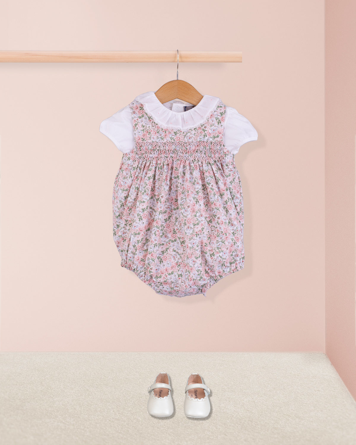 Kensington Lauren Pink Floral Romper - Romper