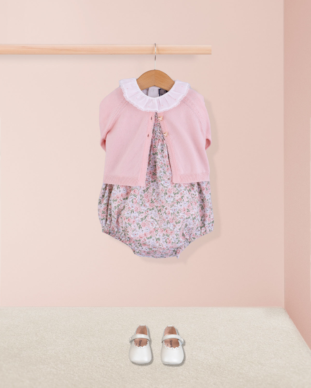 Kensington Lauren Pink Floral Romper - Romper