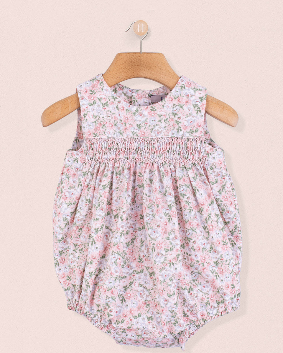 Kensington Lauren Pink Floral Romper