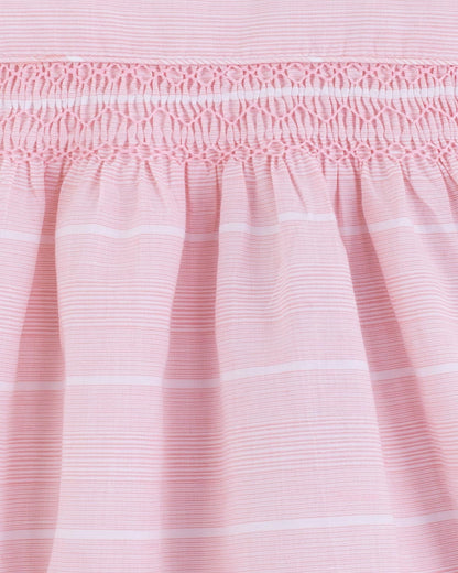 Kensington Baby Pink Pinstripe Romper - Romper