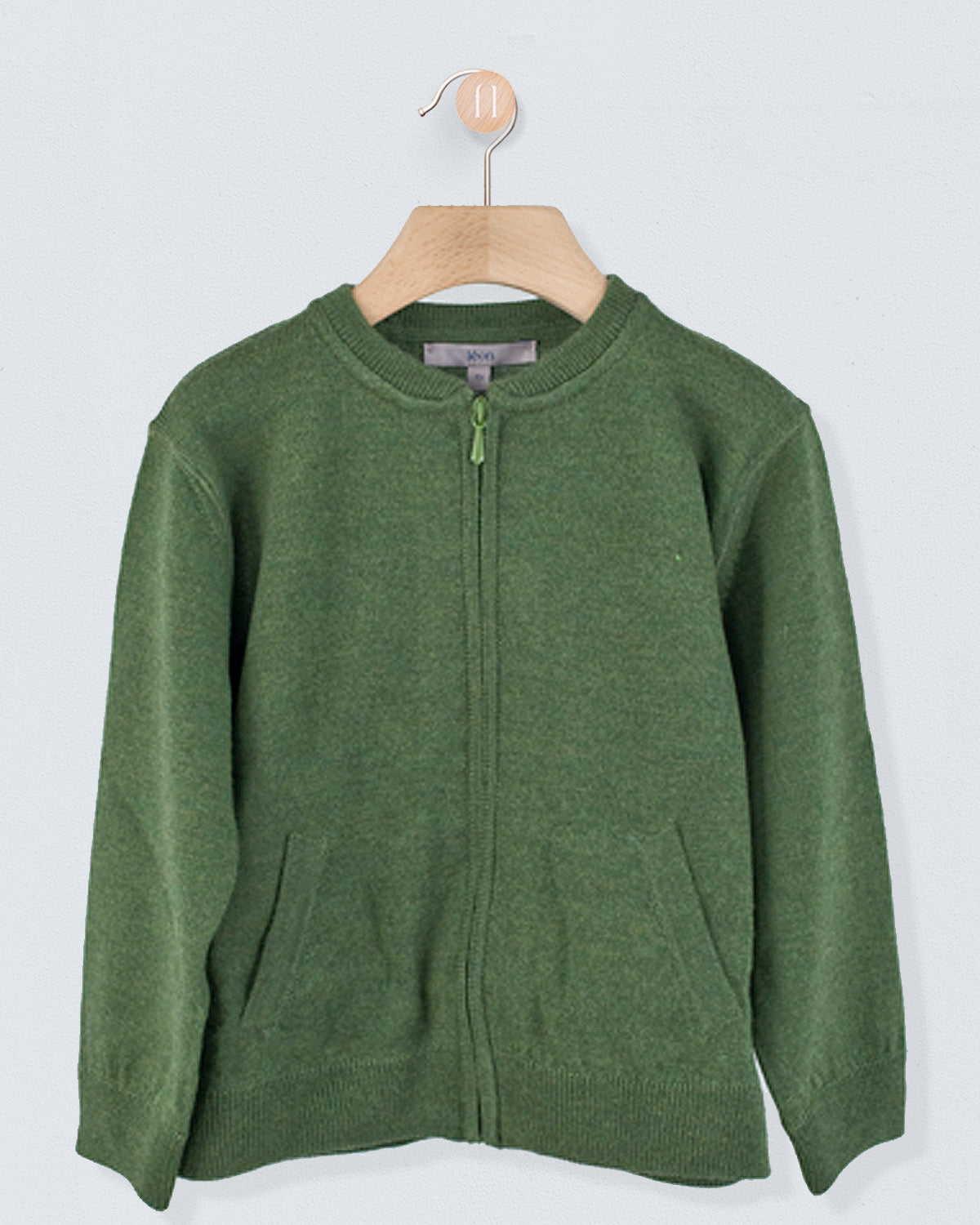 Knightsbridge Hunter Mélange Zipper Sweater - Sweater