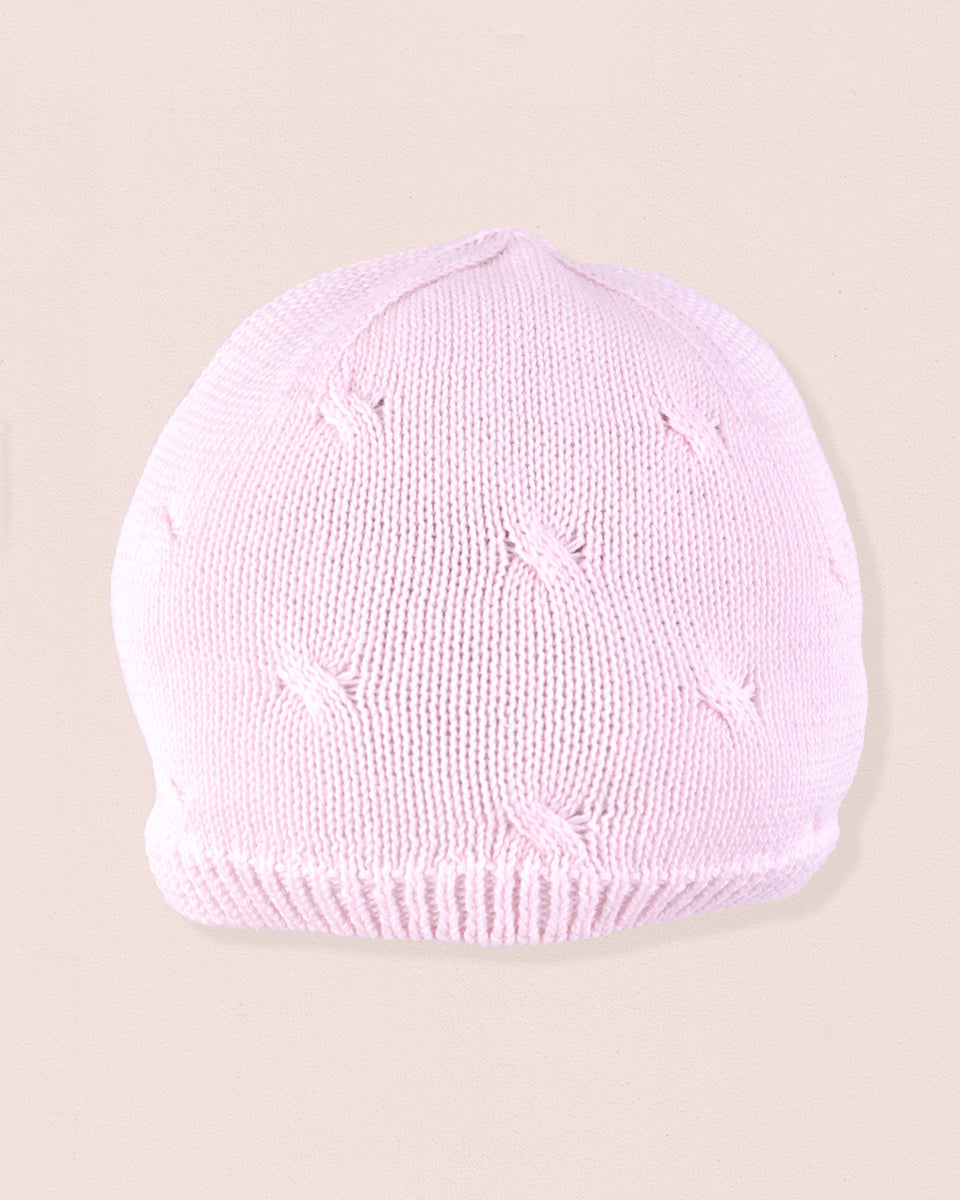 Take-Me- Home Knit Hat Baby Pink