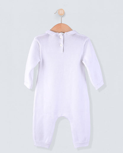 Take-Me-Home Knit White - romper