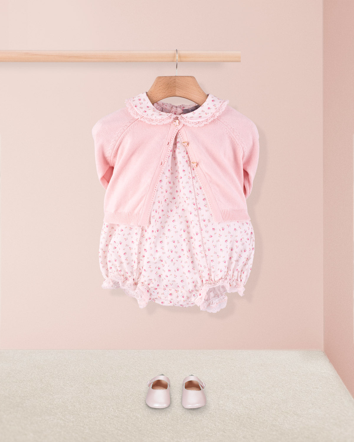 Lace Petits Fleurs Octuose Bubble - Romper