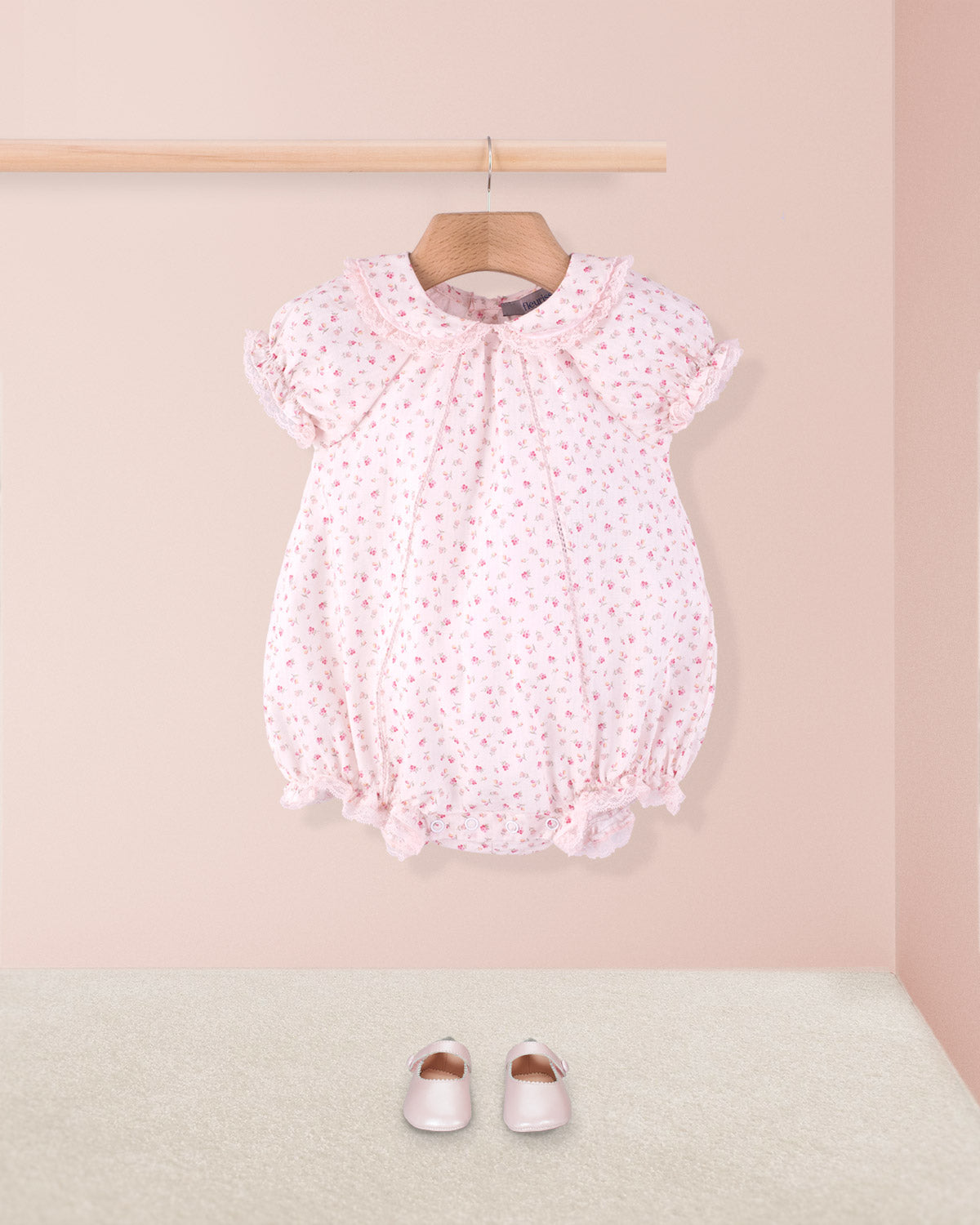 Lace Petits Fleurs Octuose Bubble - Romper