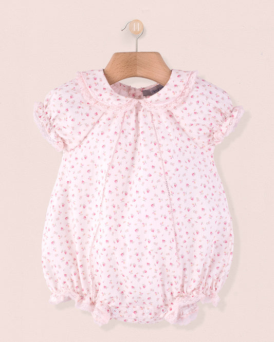 Lace Petits Fleurs Octuose Bubble - Romper