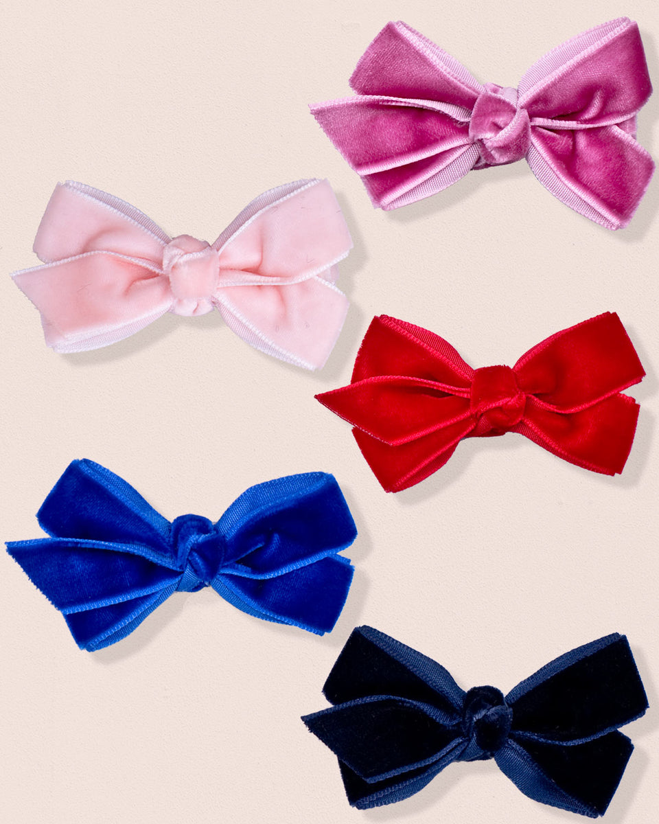 Velvet 6cm Hairbow