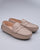 Lawrence Taupe Leather Driving Shoe - Shoe