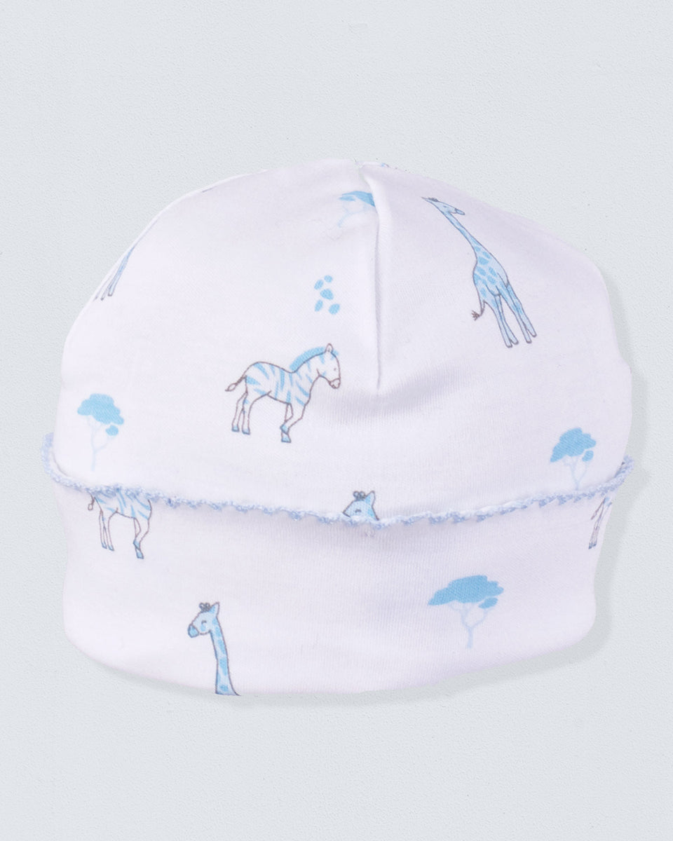 Pima Blue Giraffe Hat