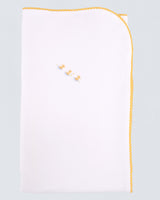 Pima Embroidered Ducks Receiving Blanket