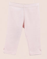 Italian Brushed Cotton Baby Pink Legging