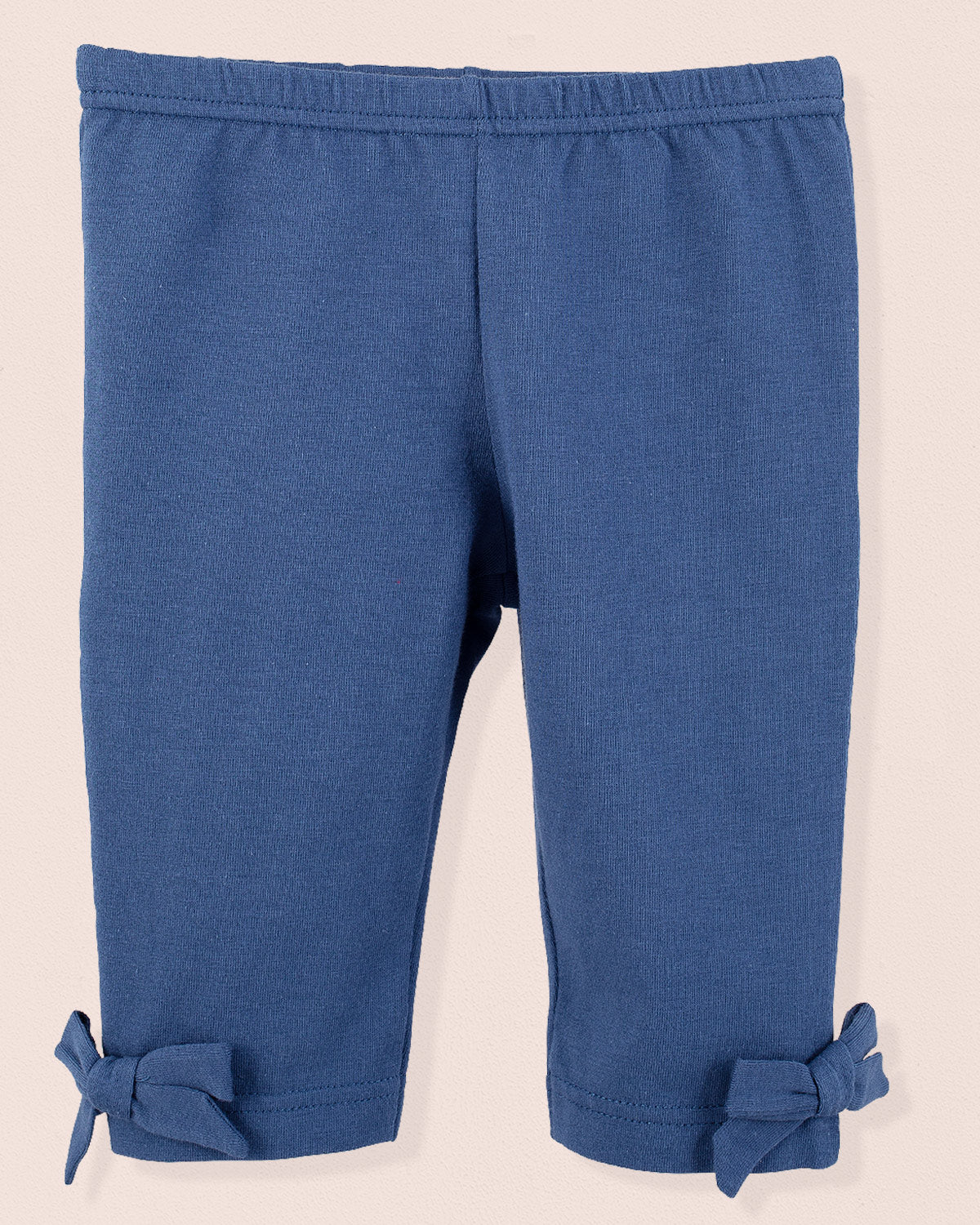 Italian Capri Summer Navy Cotton Legging - Jersey