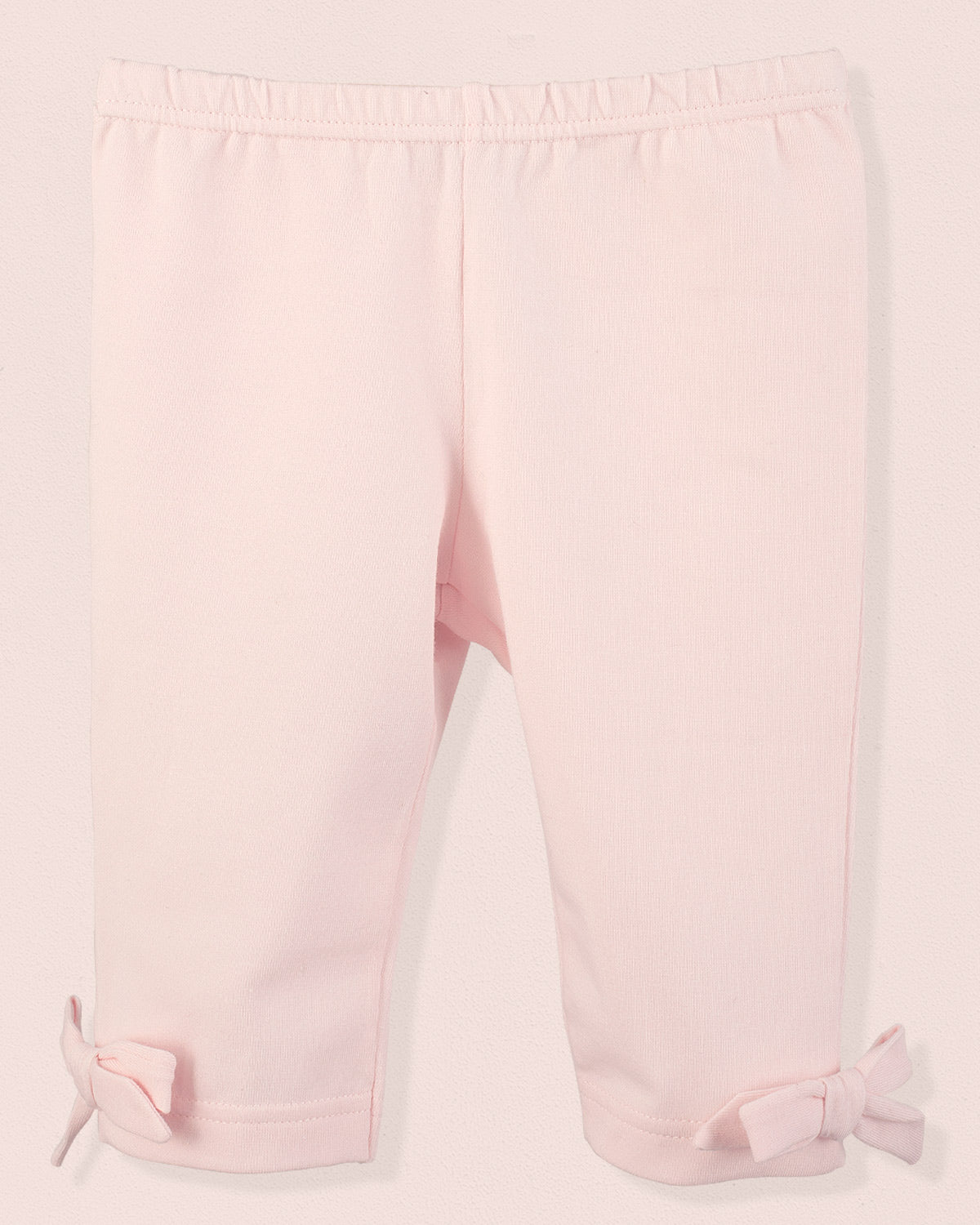Italian Capri Pink Cotton Legging - Jersey