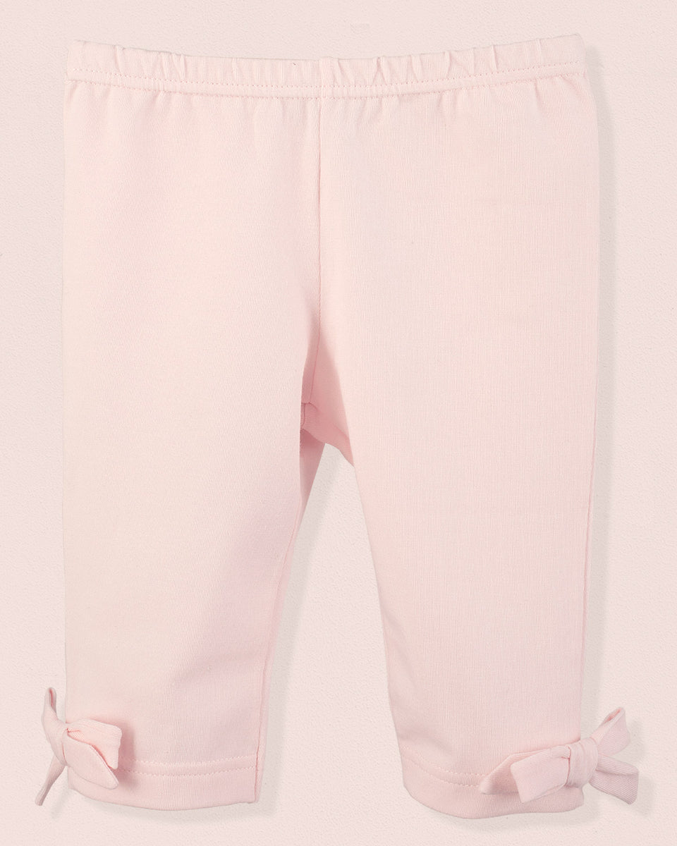 Italian Capri Pink Cotton Legging