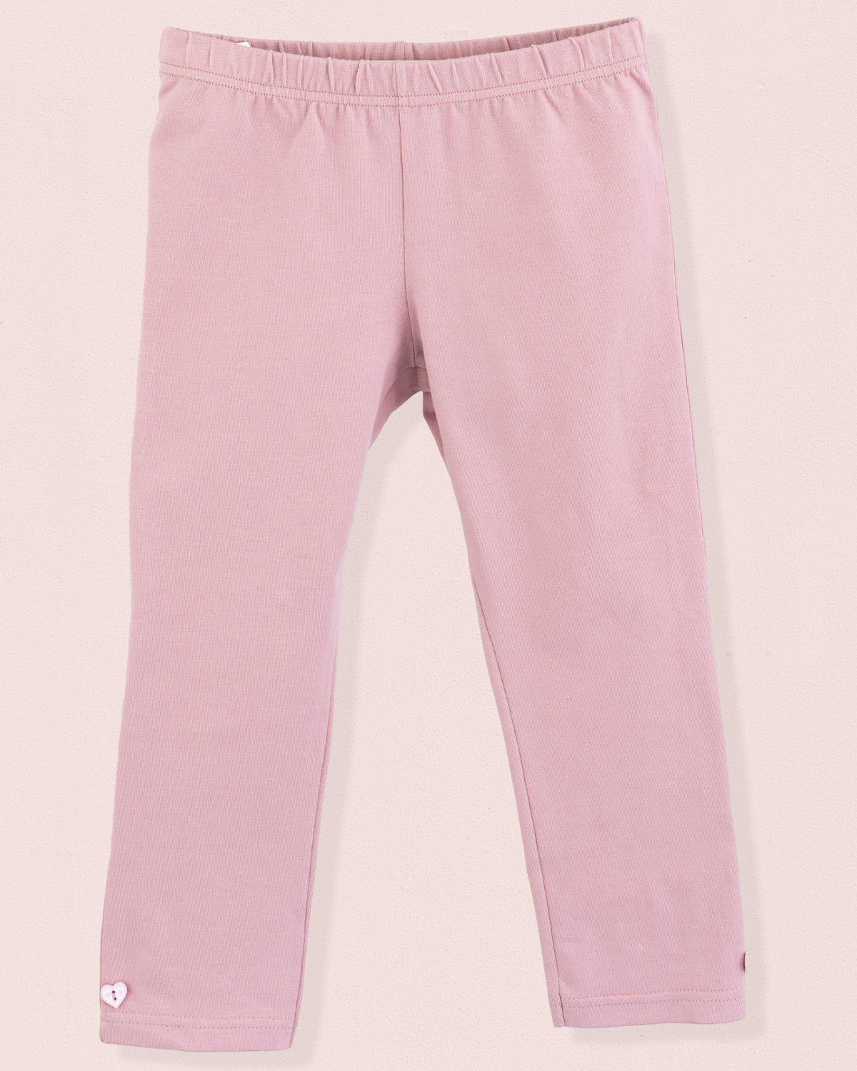 Italian Summer Legging Rose Cotton - Jersey