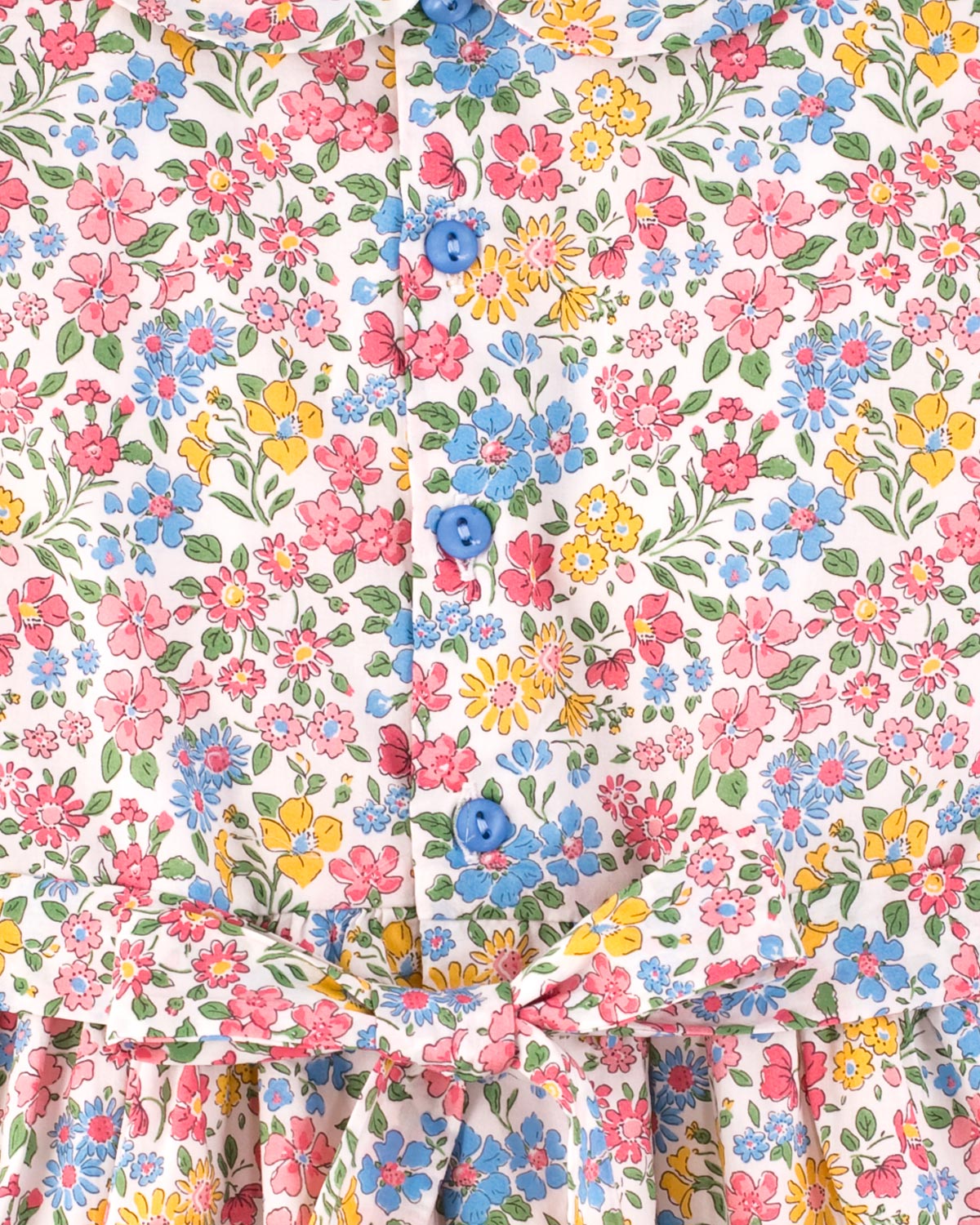 Violette Liberty Annabella Coral - Smocked Dress