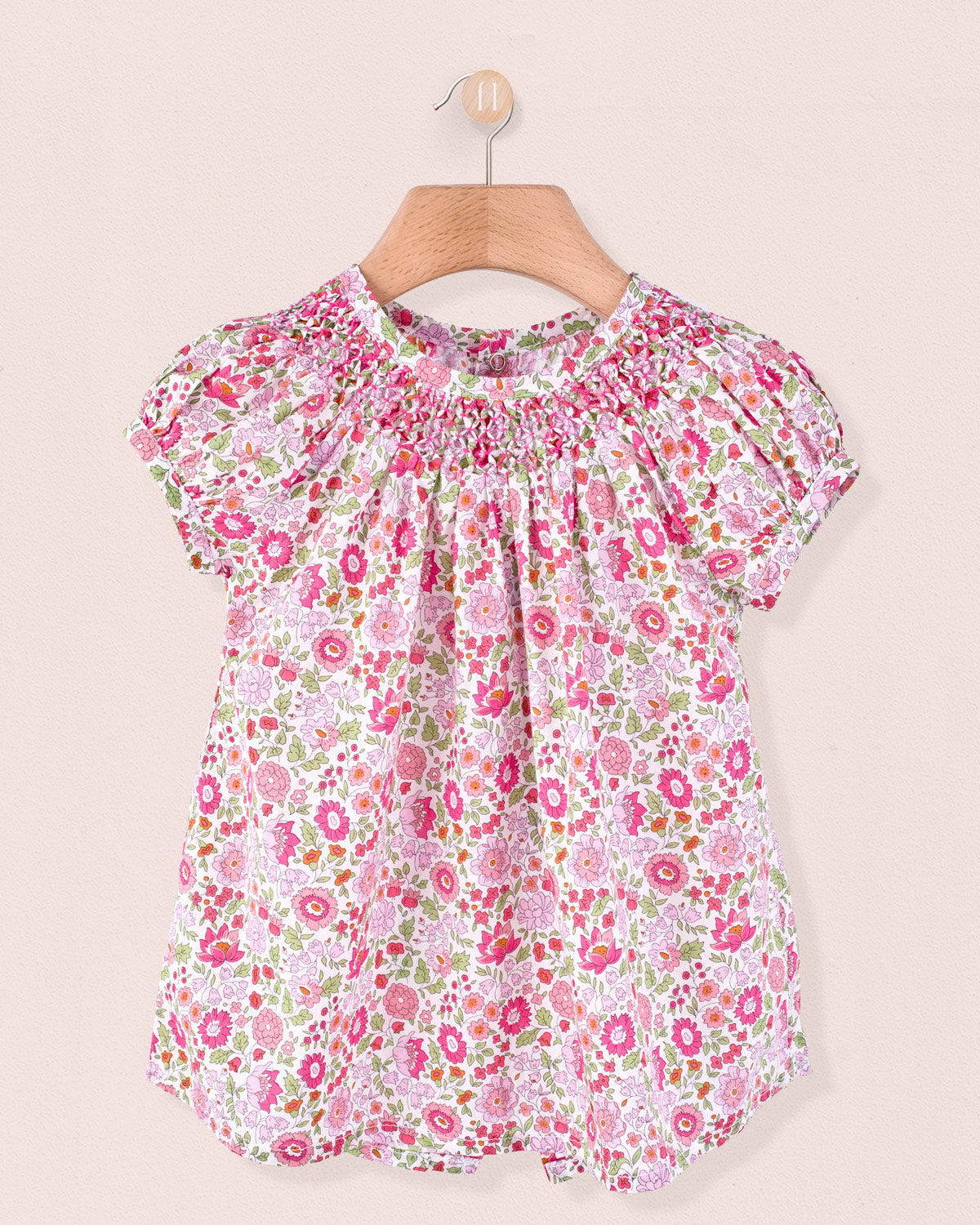Jacqueline Liberty D'Anjo Pink Tunic - Tunic