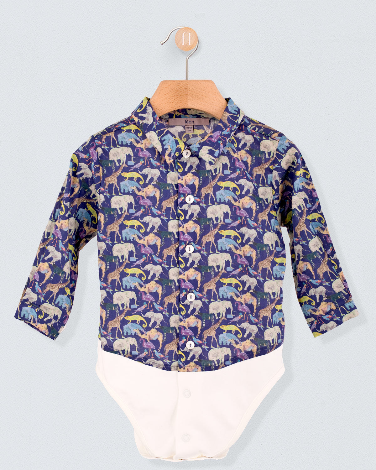 Louis Liberty Queue for the Zoo Onesie Shirt - Shirt