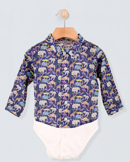 Louis Liberty Queue for the Zoo Onesie Shirt - Shirt