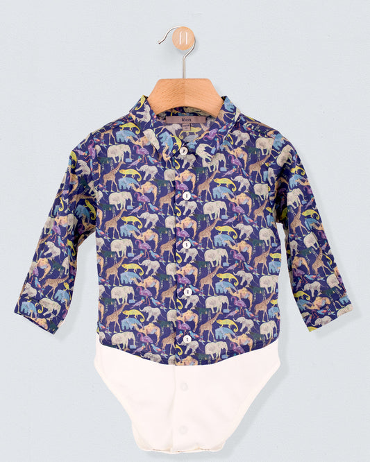 Louis Liberty Queue for the Zoo Onesie Shirt - Shirt