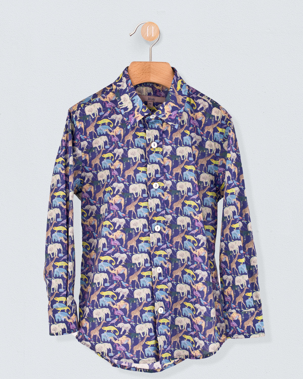 Louis Liberty Queue for the Zoo Onesie Shirt - Shirt