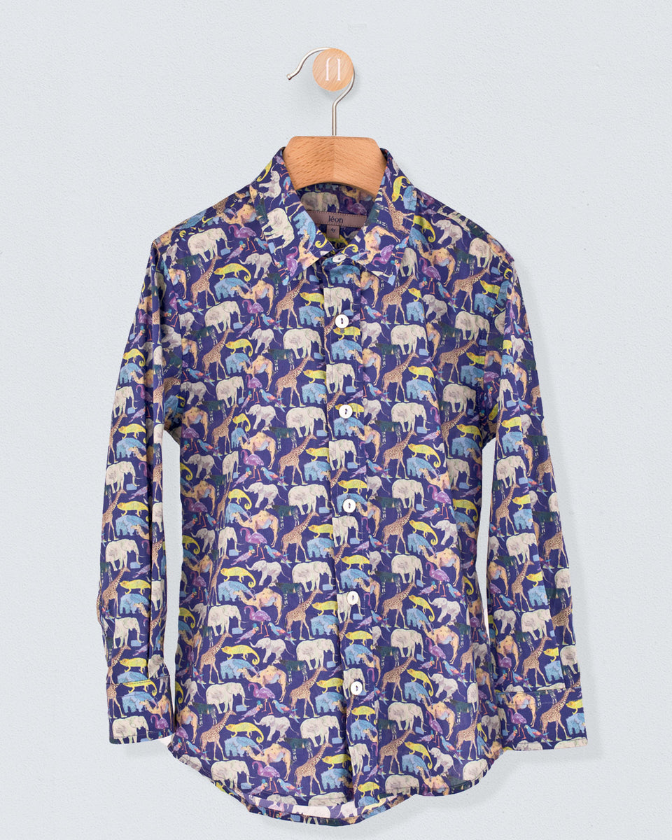 Bernard Liberty Queue for the Zoo Shirt