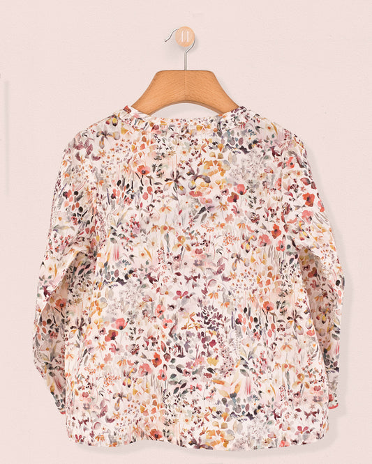 Ruffle Tunic Liberty Felda Earth - Tunic
