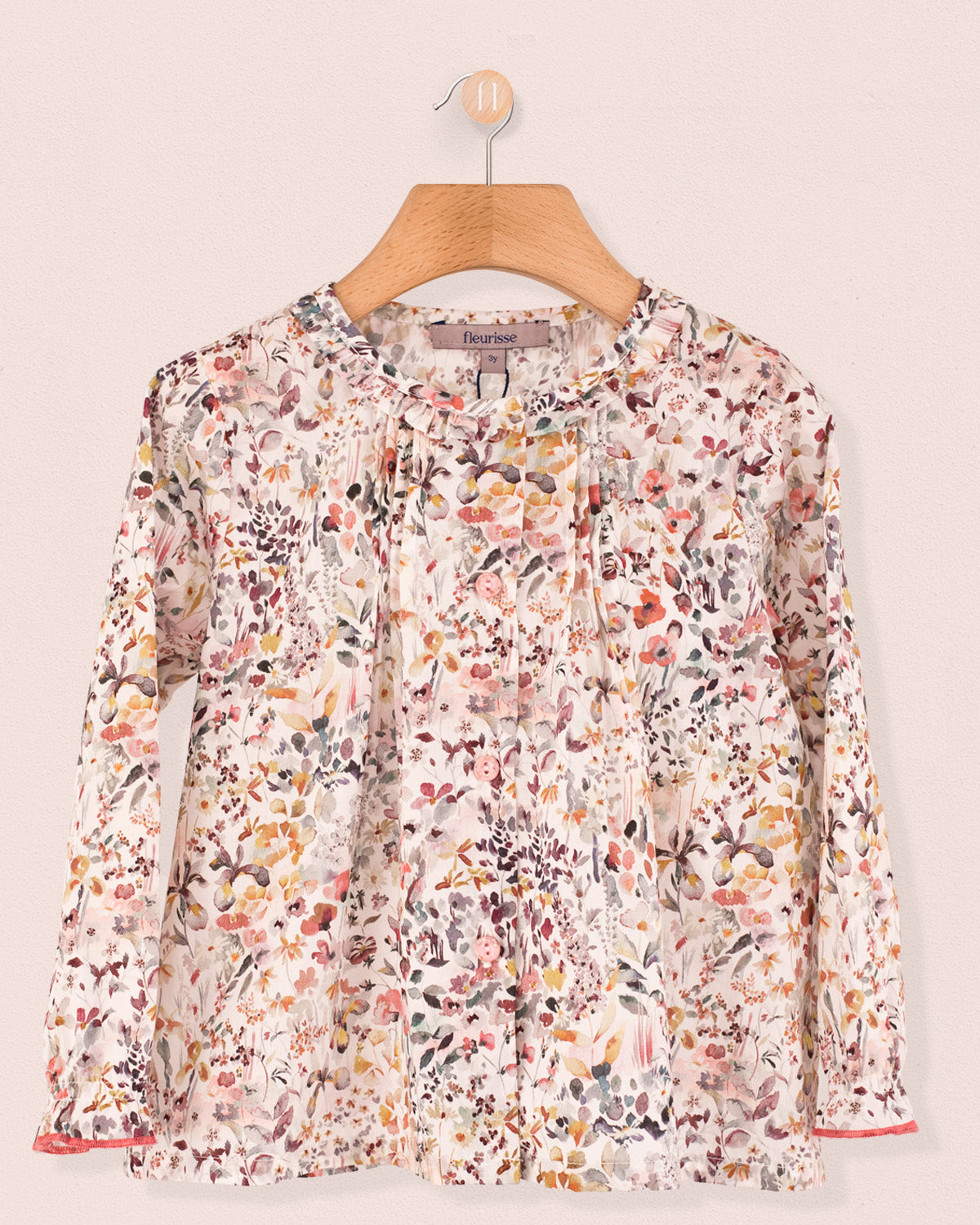 Ruffle Tunic Liberty Felda Earth - Tunic