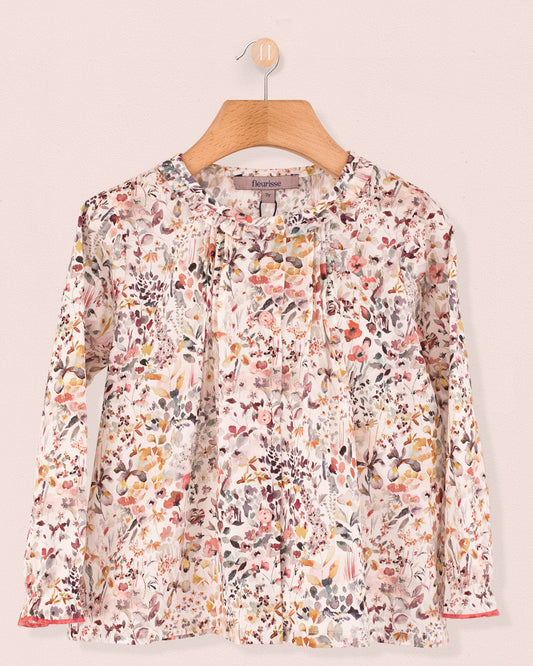 Ruffle Tunic Liberty Felda Earth - Tunic