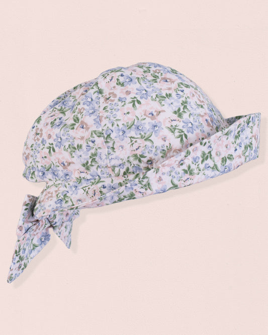 Lilia Lauren Blue Floral Hat - Hat